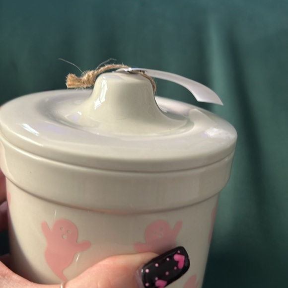 Pink Halloween Ghost Candle Sand & Fog apple spice NEW HTF viral👻👻👻👻 - Picture 4 of 7